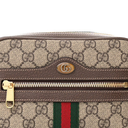 Gucci GG Supreme Monogram Web Small Ophidia Belt Bag 75 30 Dark Brown 8 of 10