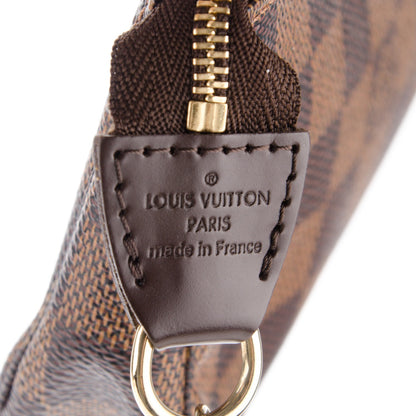 Louis Vuitton Damier Ebene Complice Trunks and Bags Mini Pochette Accessories Red 6 of 7