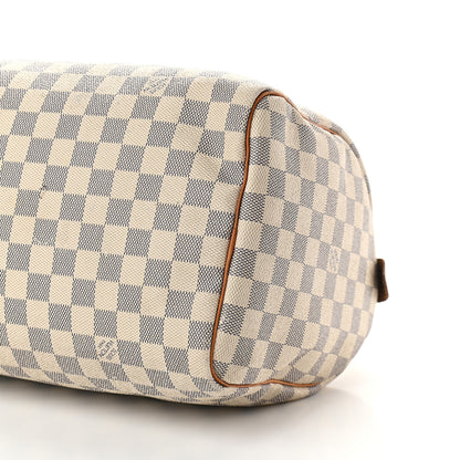 Louis Vuitton Damier Azur Speedy 30 8 of 12