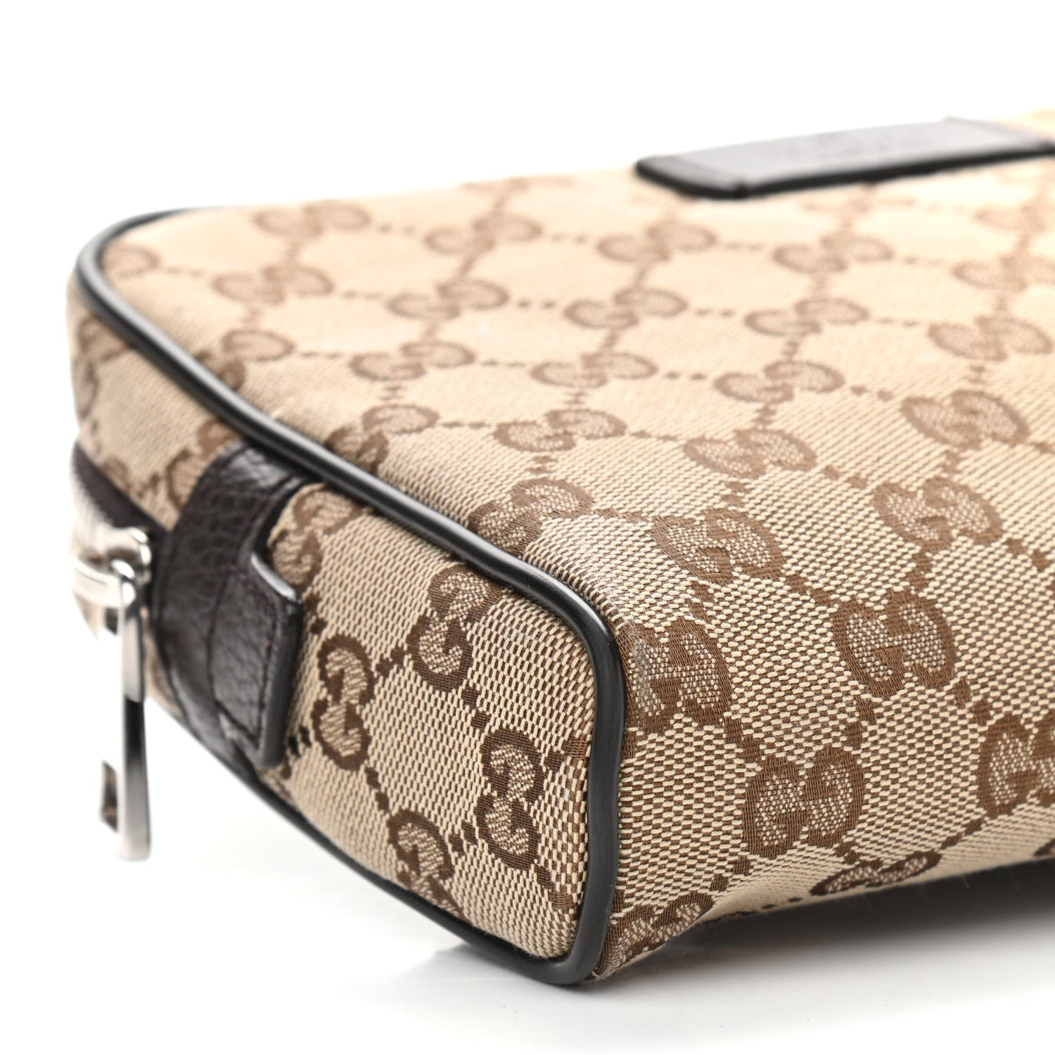 Gucci Monogram Belt Bag Dark Brown 9 of 11
