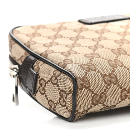 Gucci Monogram Belt Bag Dark Brown 9 of 11