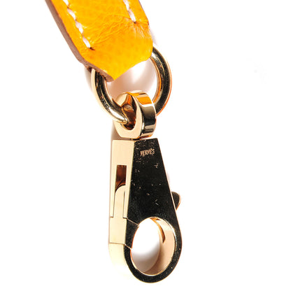 Hermes Epsom Candy Kelly Sellier 25 Jaune d'Or Feu 20 of 23