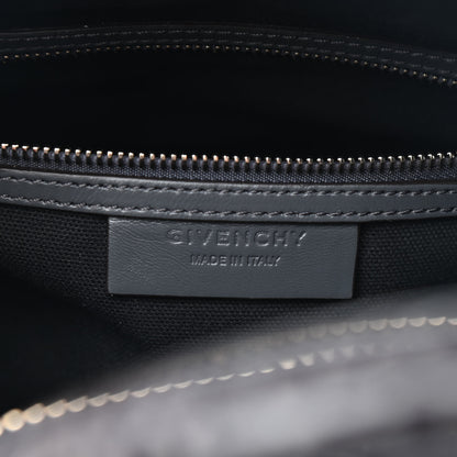 Givenchy Calfskin Crocodile Embossed Small Antigona Storm Grey 6 of 9
