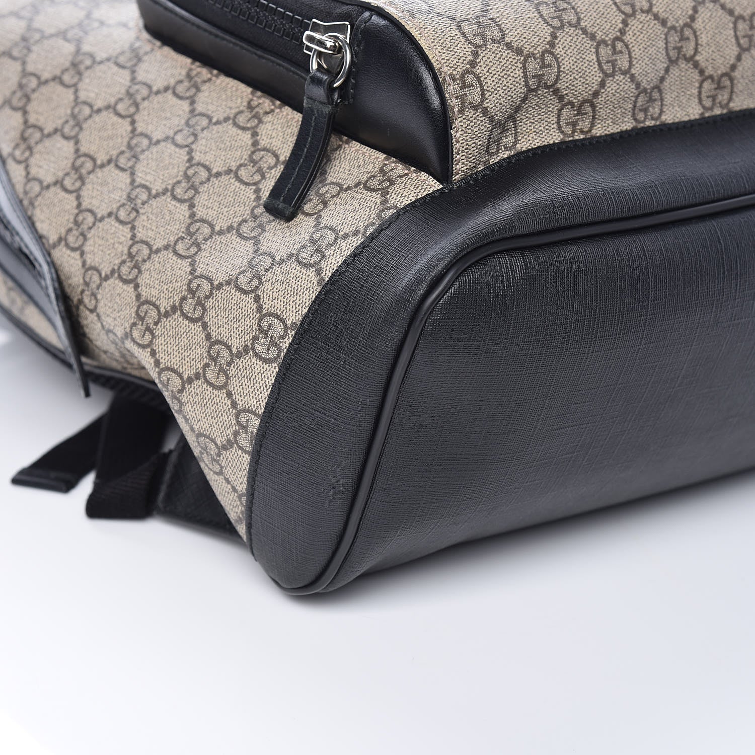 Gucci GG Supreme Monogram Medium Backpack Black 12 of 13