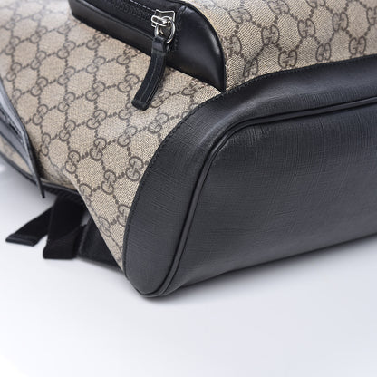 Gucci GG Supreme Monogram Medium Backpack Black 12 of 13