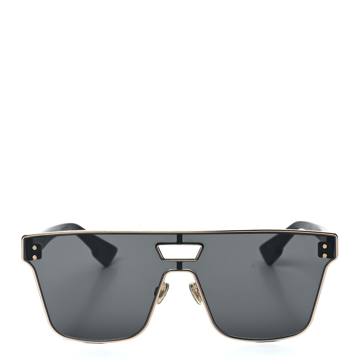 Diorizon1 Mirrored Sunglasses Black
