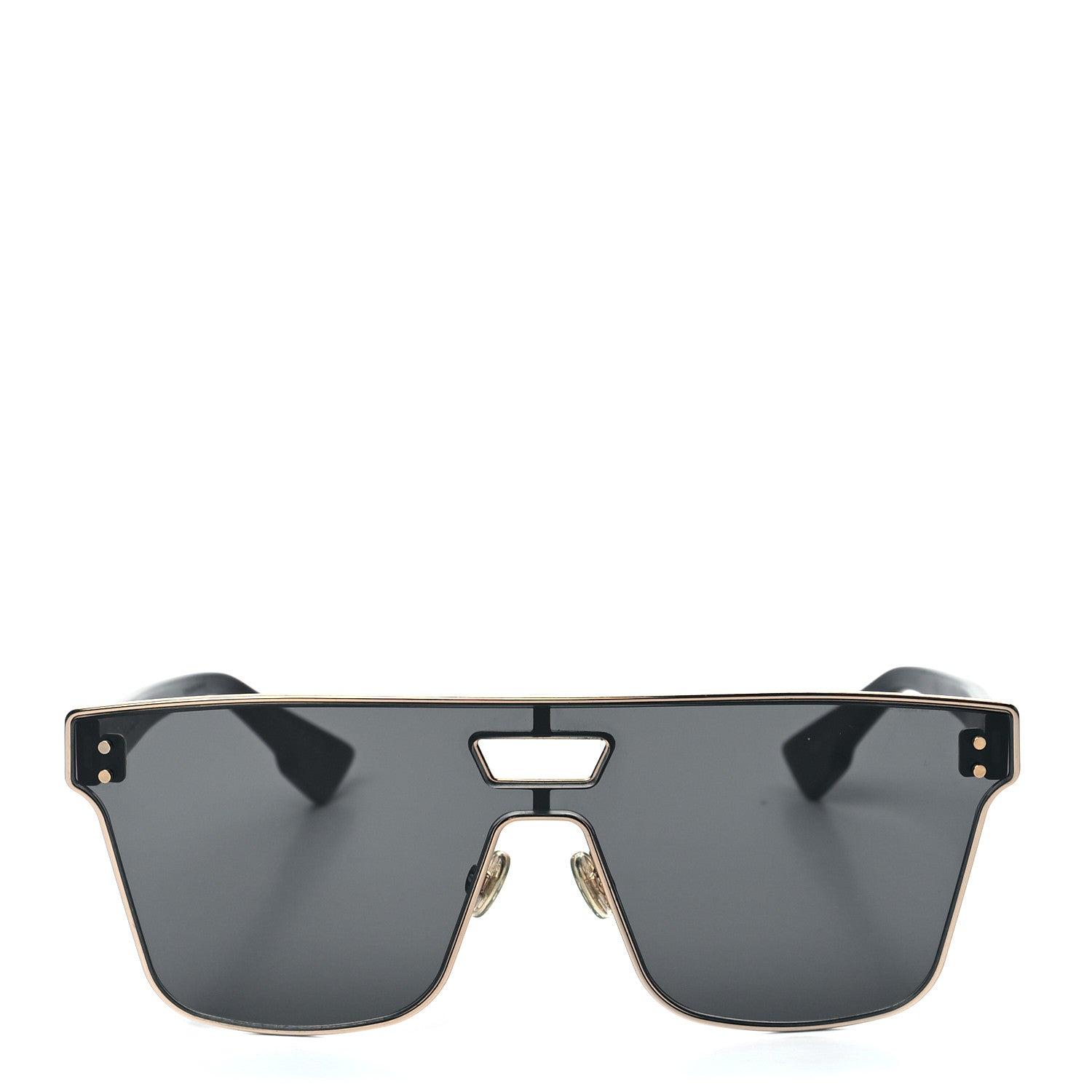 Christian Dior Diorizon1 Mirrored Sunglasses Black 2 of 8