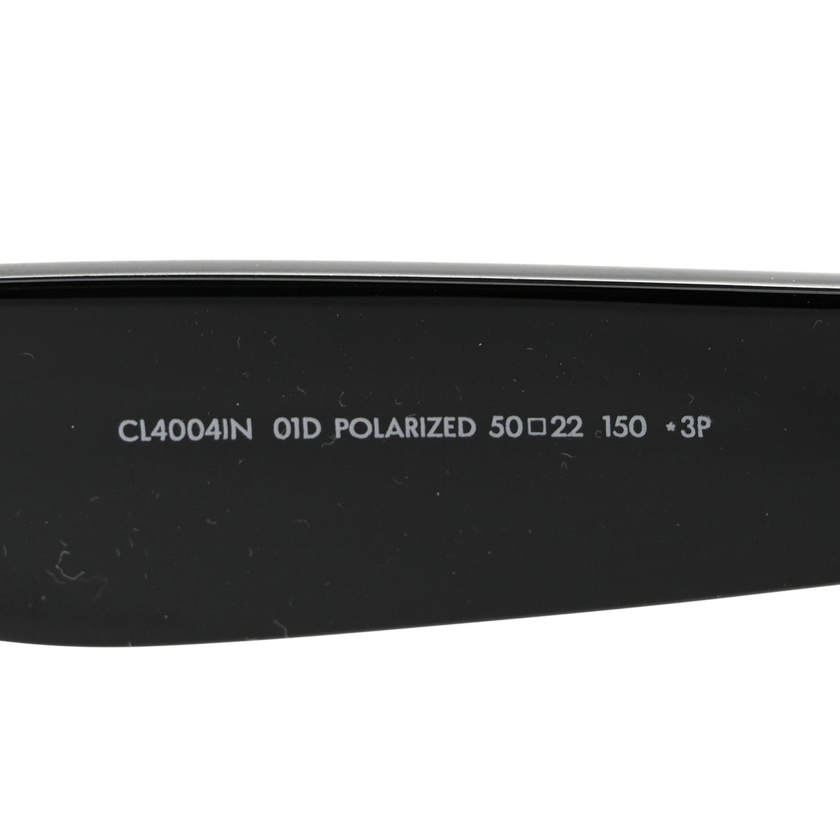 Celine Acetate Polarized Cat Eye Sunglasses CL4004IN Black 6 of 6