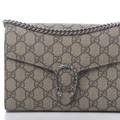 Gucci GG Supreme Monogram Mini Dionysus Chain Wallet Beige Taupe 8 of 10