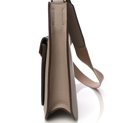 Tom Ford Grained Calfskin Rialto Crossbody Taupe 10 of 11
