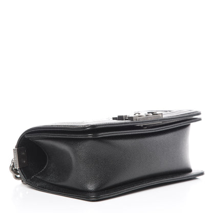 Chanel Caviar Quilted Small Boy Flap Black 4 of 10