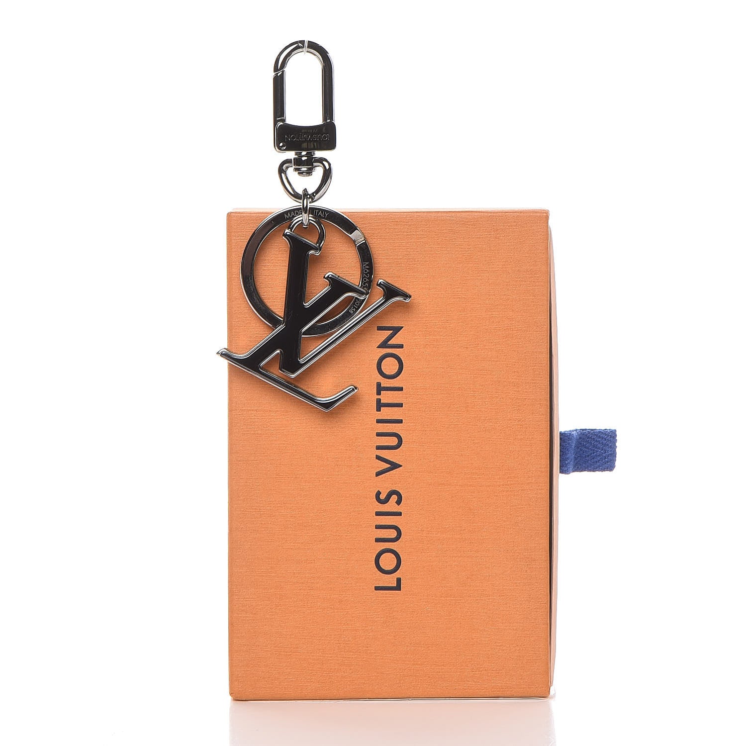 Louis Vuitton LV Initials Inlay Key Chain Holder Blue 3 of 3