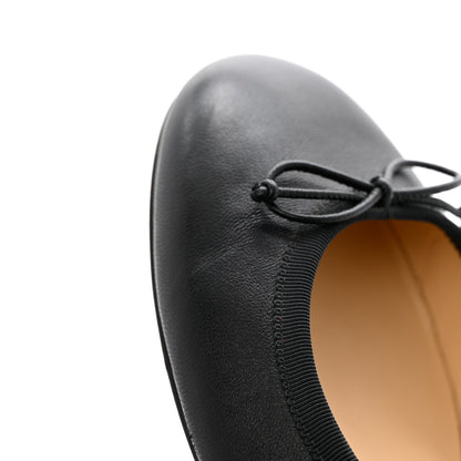 Christian Louboutin Shiny Nappa La Massine Flats 38 Black 15 of 18