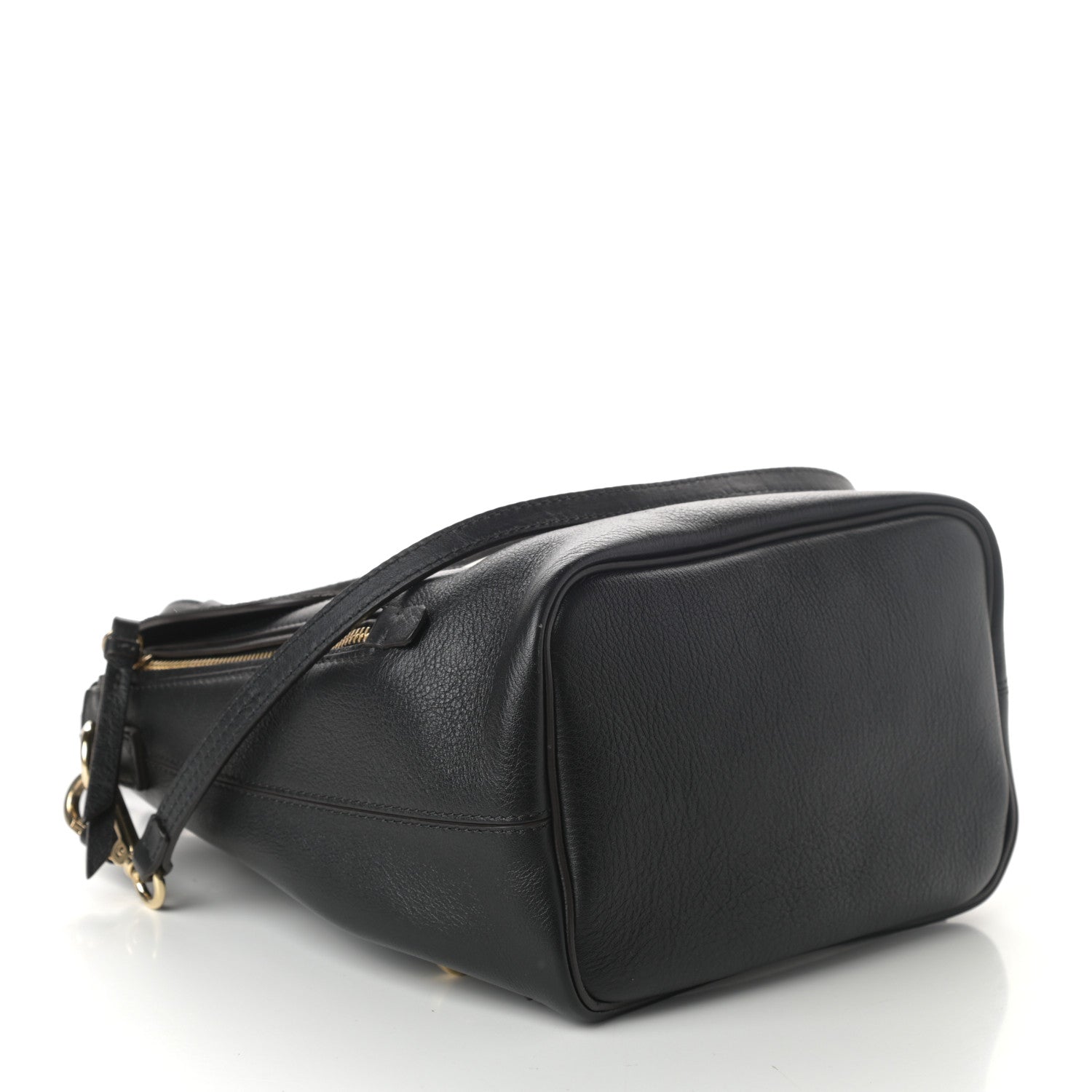 Chloe Suede Calfskin Small Faye Backpack Black 4 of 9