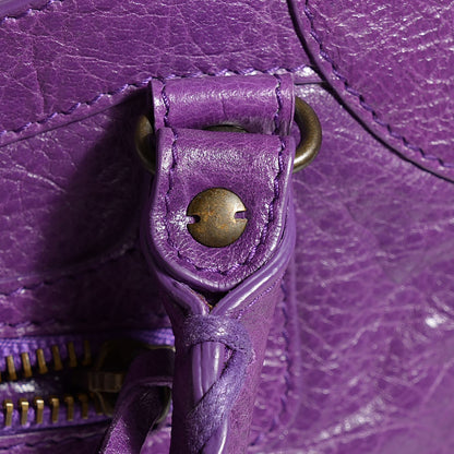 Balenciaga Agneau Classic Hardware Mini City Ultraviolet 10 of 12