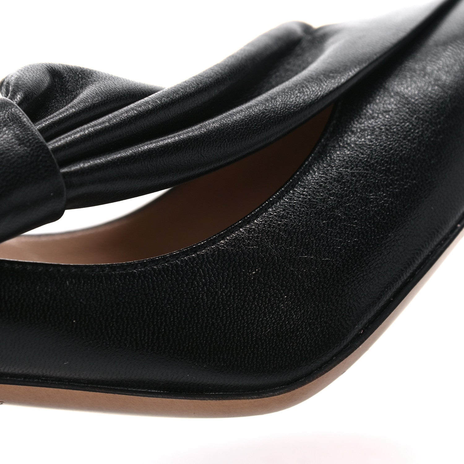 Valentino Garavani Nappa Bow Pointed Toe 85mm Pumps 38 Black 15 of 16