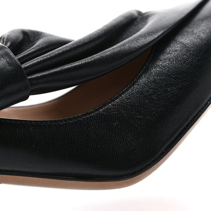 Valentino Garavani Nappa Bow Pointed Toe 85mm Pumps 38 Black 15 of 16