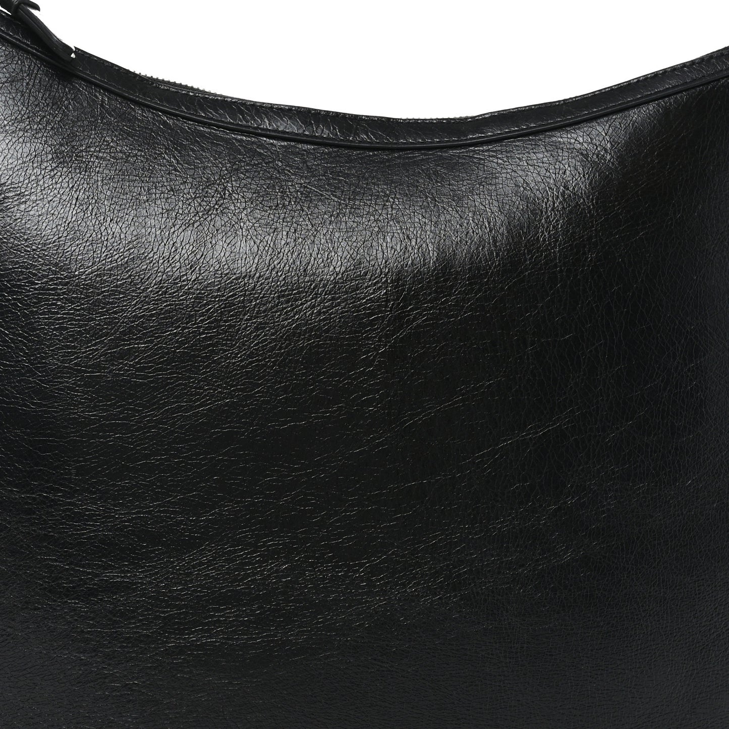 Lambskin Large JC Soft Hobo Bag Black