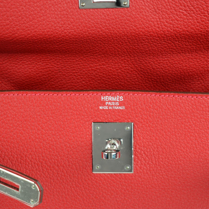 Hermes Togo Kelly Retourne 32 Rouge Casaque 24 of 24
