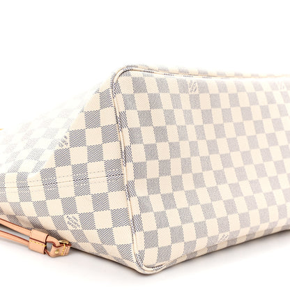 Louis Vuitton Damier Azur Neo Neverfull GM Rose Ballerine 11 of 12