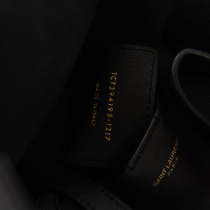 Saint Laurent Calfskin Large Shopping Tote Black 7 of 10