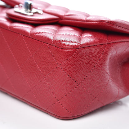 Chanel Caviar Quilted Mini Rectangular Flap Pink 9 of 10