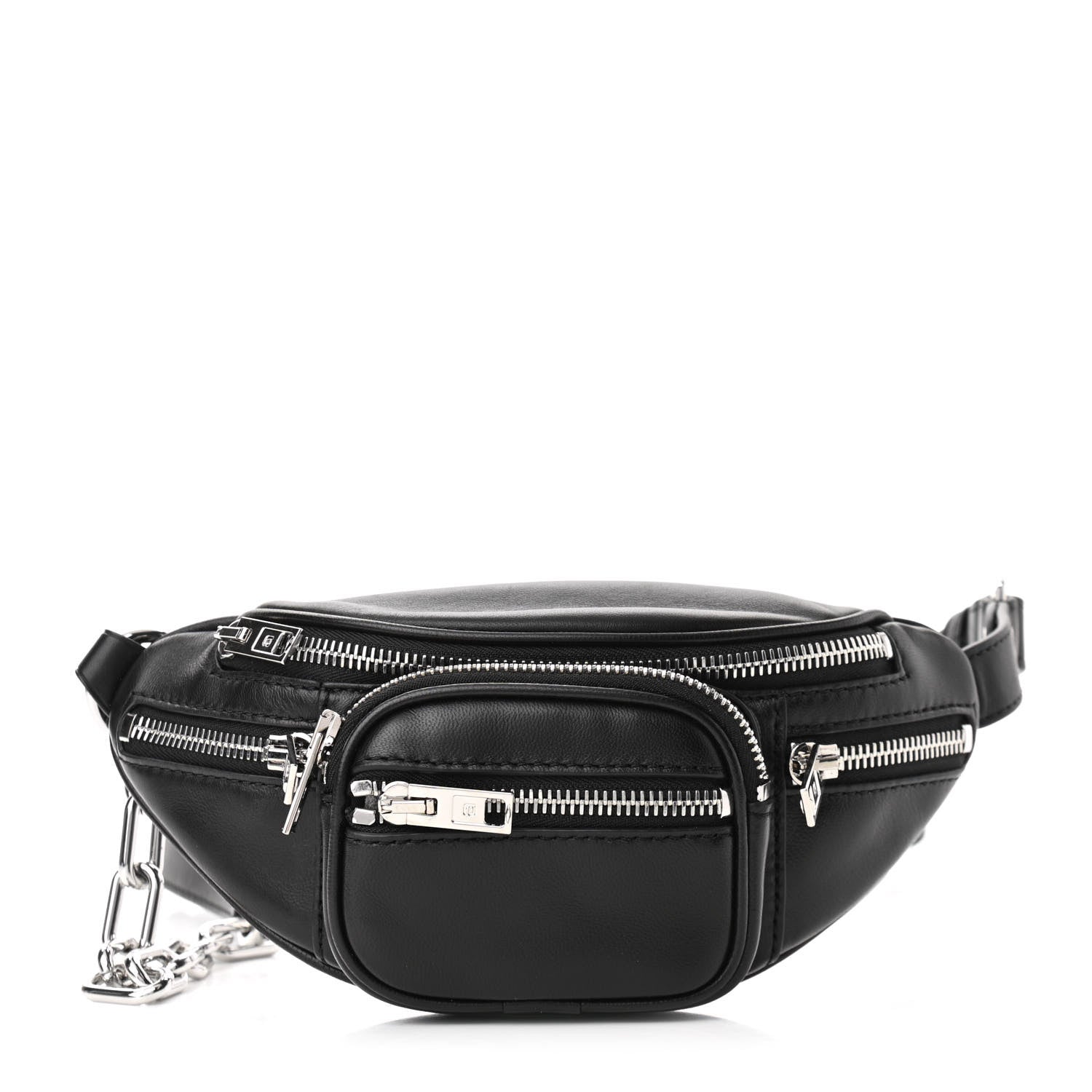 Alexander Wang Lambskin Mini Attica Belt Bag Black 1 of 9