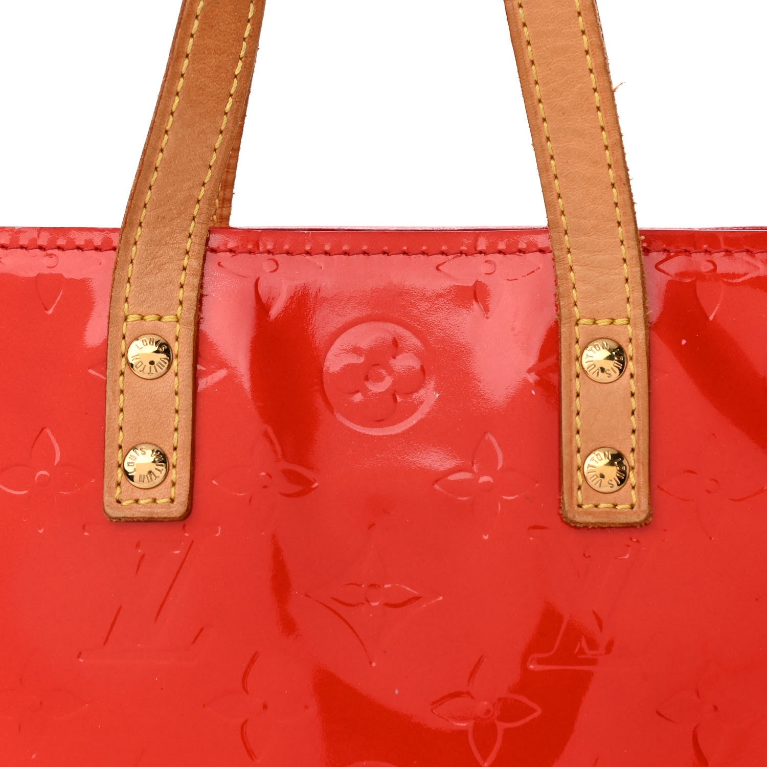 Louis Vuitton Vernis Reade PM Rouge 7 of 14