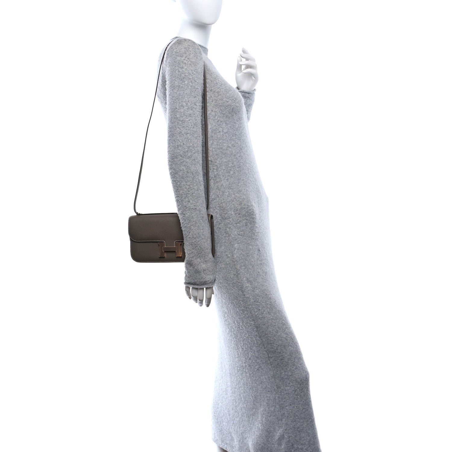 Hermes Epsom Constance Elan 25 Etoupe 2 of 12