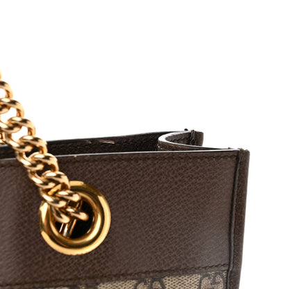 Gucci GG Supreme Monogram Large Rajah Chain Tote Beige New Acero 15 of 15