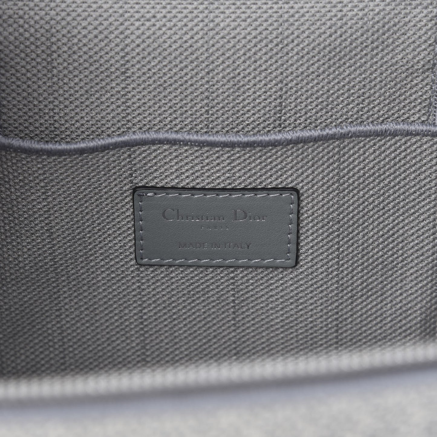Oblique Diortravel Vanity Case Grey
