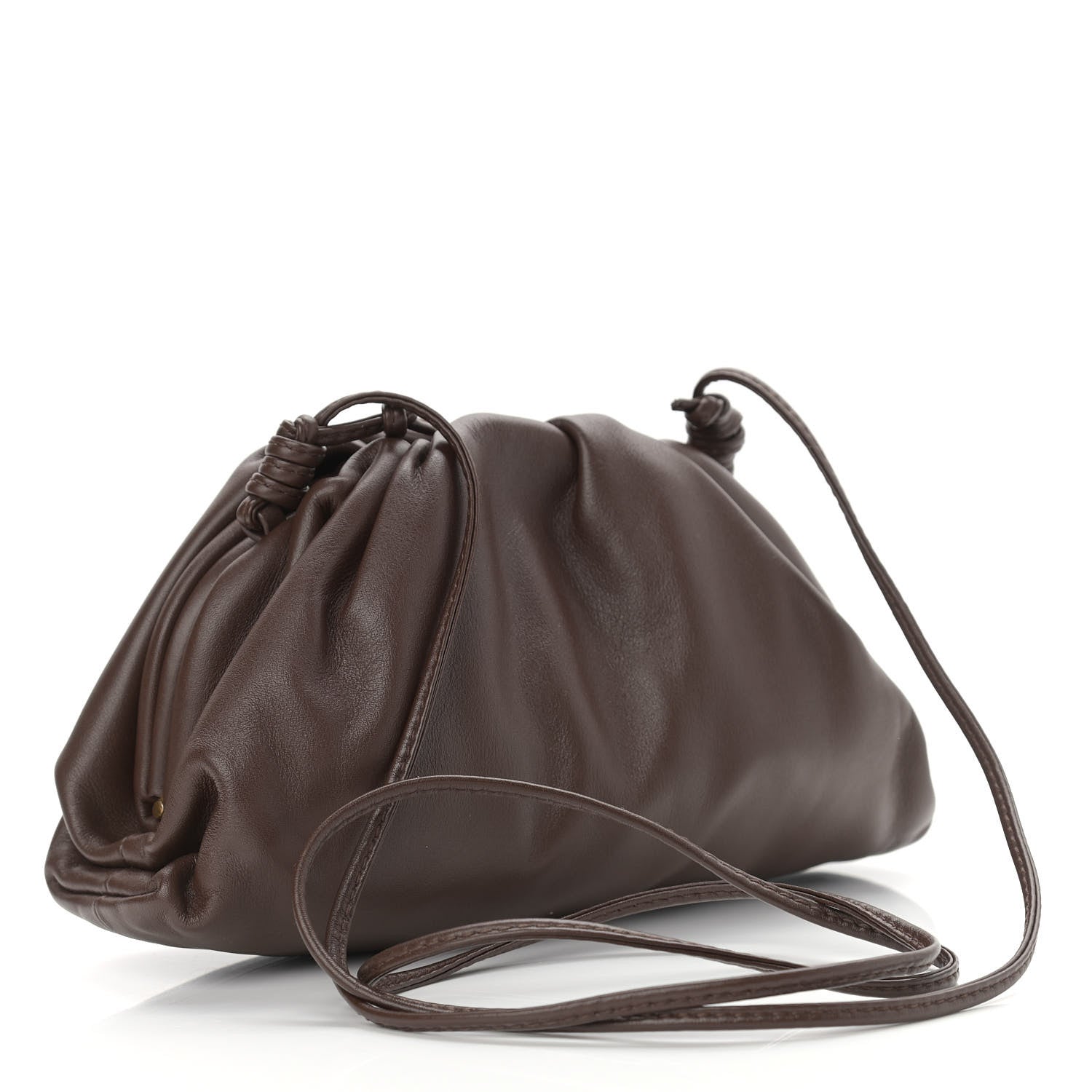 Bottega Veneta Butter Calfskin The Mini Pouch Espresso 2 of 9