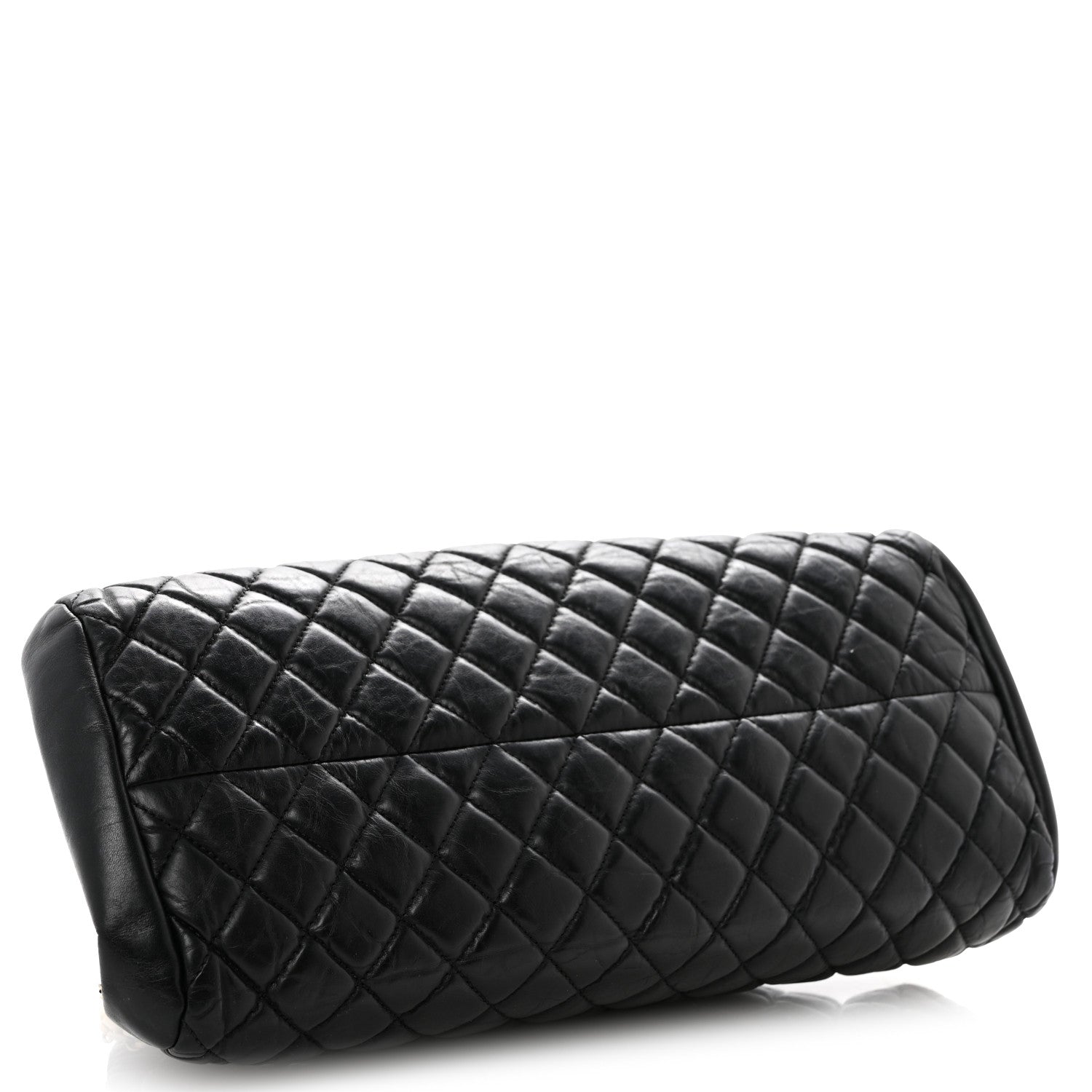 Chanel Aged Calfskin Medium Just Mademoiselle Black 4 of 13