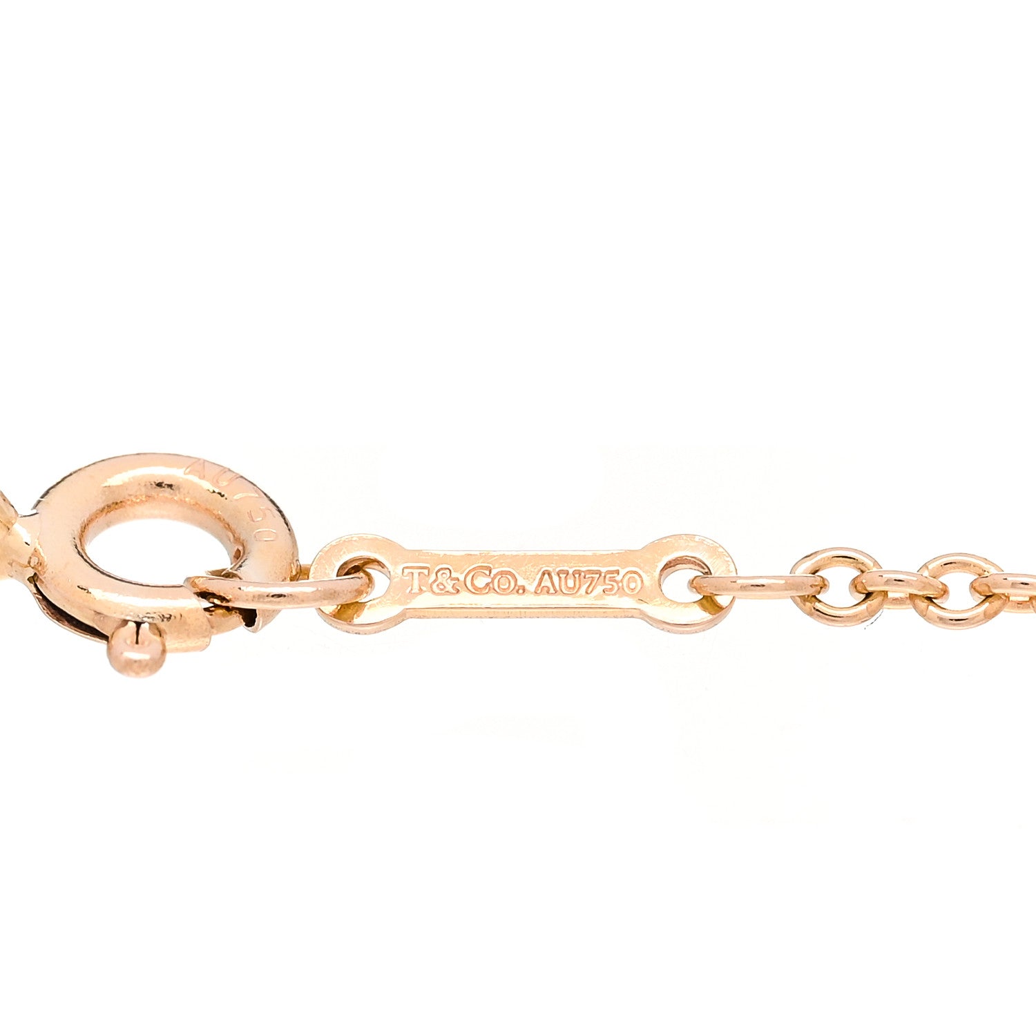Tiffany 18K Rose Gold Paloma's Graffiti Arrow Bracelet 3 of 4