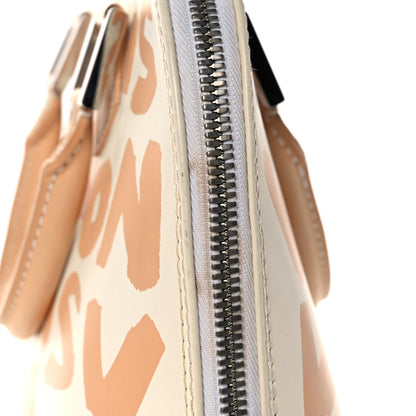 Louis Vuitton Graffiti Alma MM Peach 16 of 18