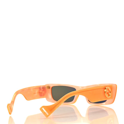 Gucci Acetate Square Sunglasses GG0516S Orange 4 of 8