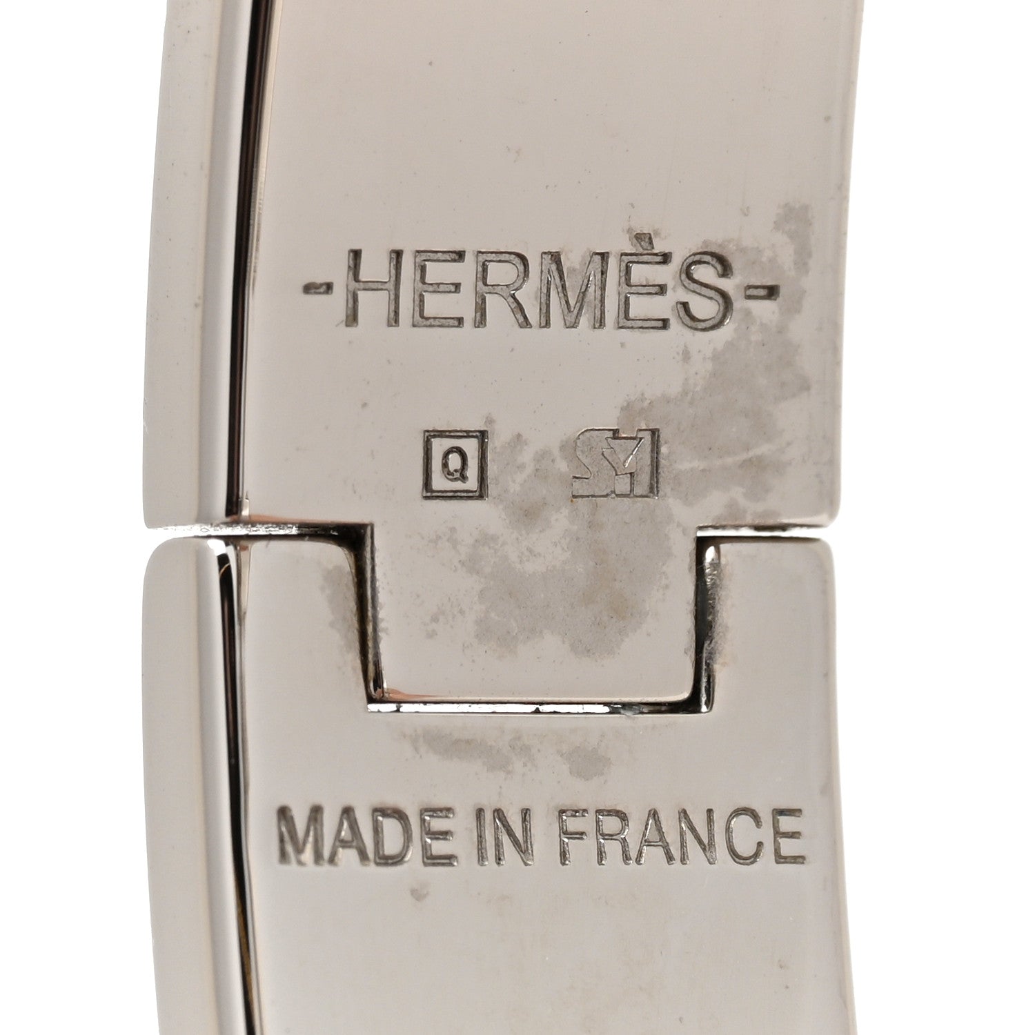Hermes Narrow Enamel Clic Clac H Bracelet PM Bleu Royal 4 of 6