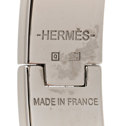 Hermes Narrow Enamel Clic Clac H Bracelet PM Bleu Royal 4 of 6