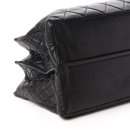 Chanel Caviar Quilted Coco Casual Tote Black 6 of 10
