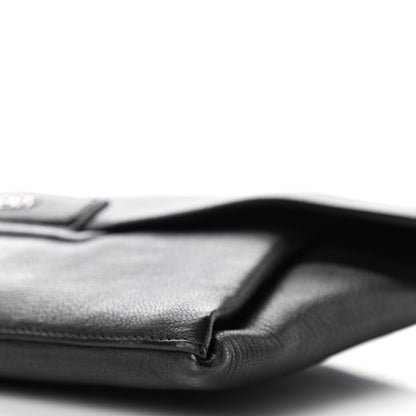 Givenchy Sugar Goatskin Medium Antigona Envelope Clutch Black 9 of 9