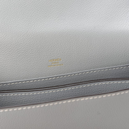 Hermes Evercolor Sac Roulis 23 Bleu Glacier 8 of 10