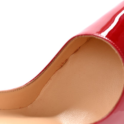 Christian Louboutin Patent So Kate 120 Pumps 37 Flamenco 7 of 13