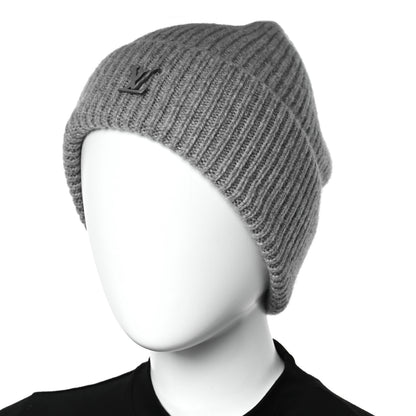 Louis Vuitton Cashmere Mens LV Ahead Beanie Gris 2 of 4