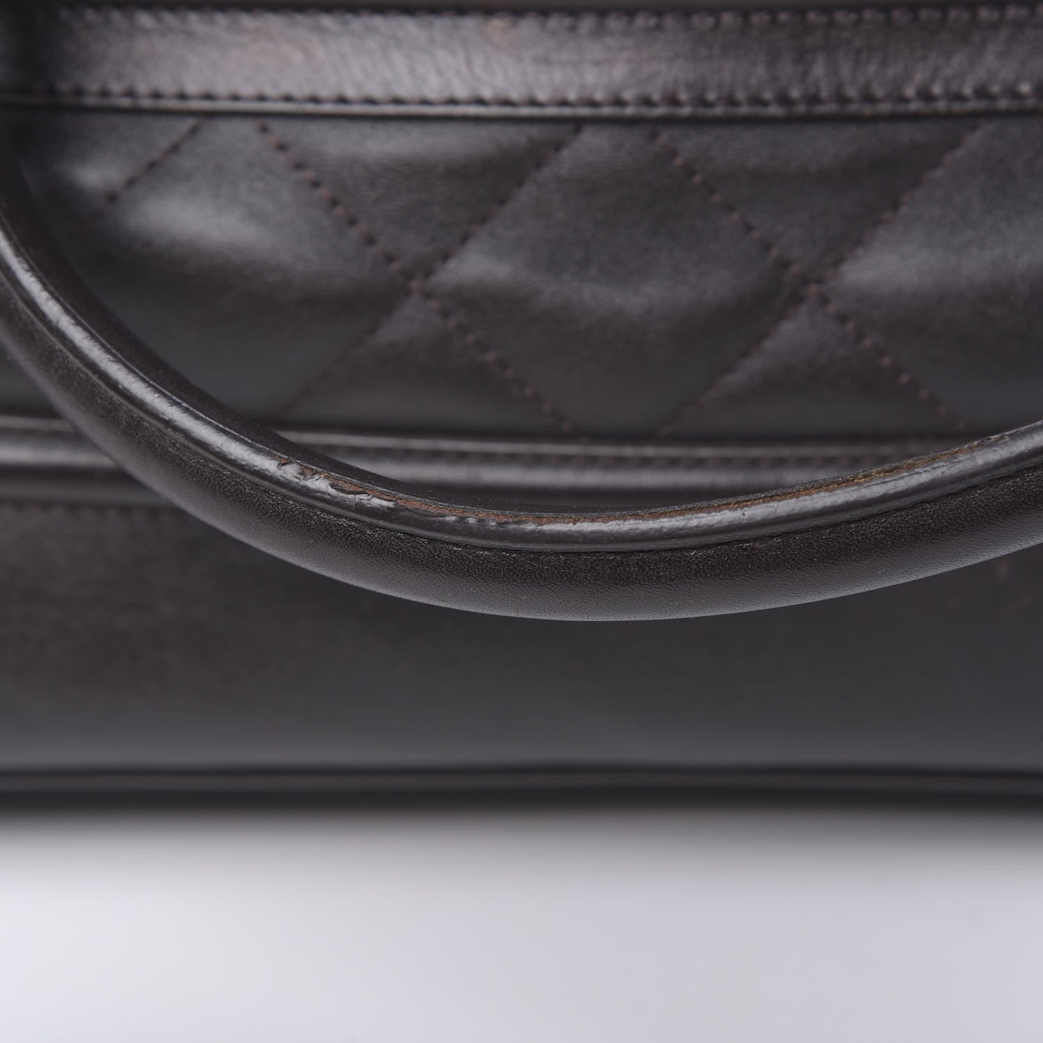 Burberry Lambskin Quilted Westbury Tote Dark Brown 20 of 23