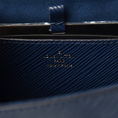 Louis Vuitton Epi Twist Shoulder Bag MM Indigo 6 of 6