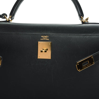 Hermes Box Kelly Sellier 32 Vert Fonce 20 of 44