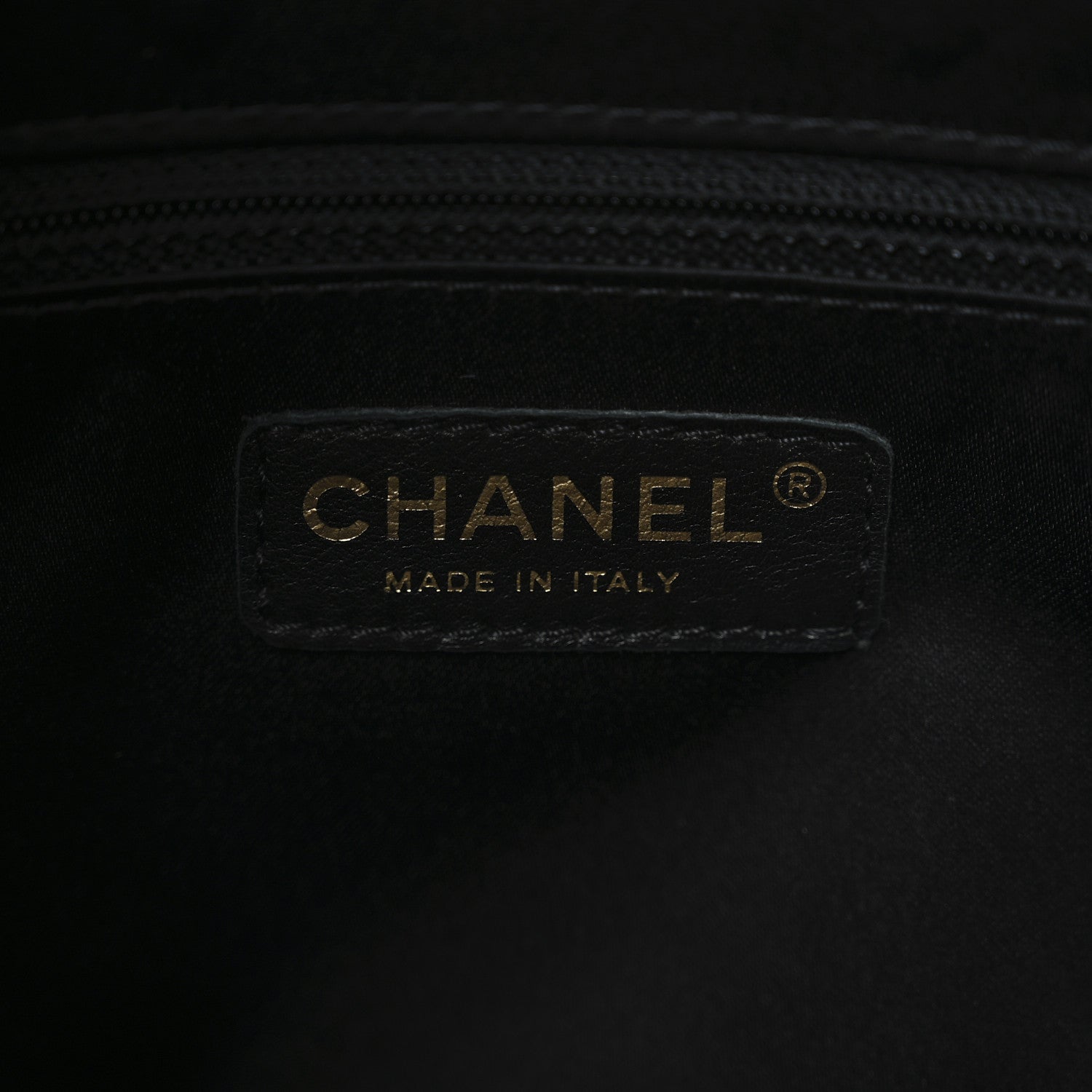 Chanel Caviar Quilted XL Grand Shopping Tote GST Black 6 of 10