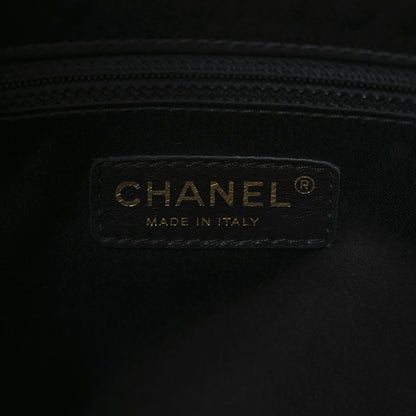 Chanel Caviar Quilted XL Grand Shopping Tote GST Black 6 of 10