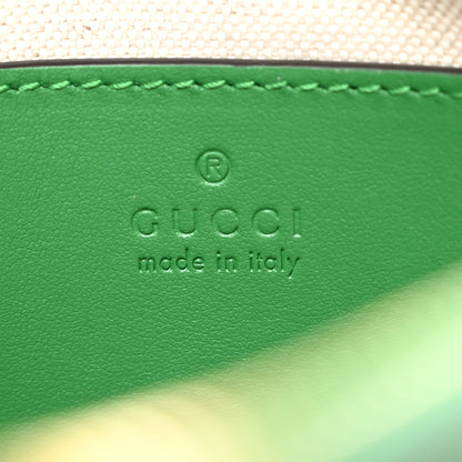 Gucci Calfskin GG Matelasse Shoulder Bag Spring Green Natural 6 of 10