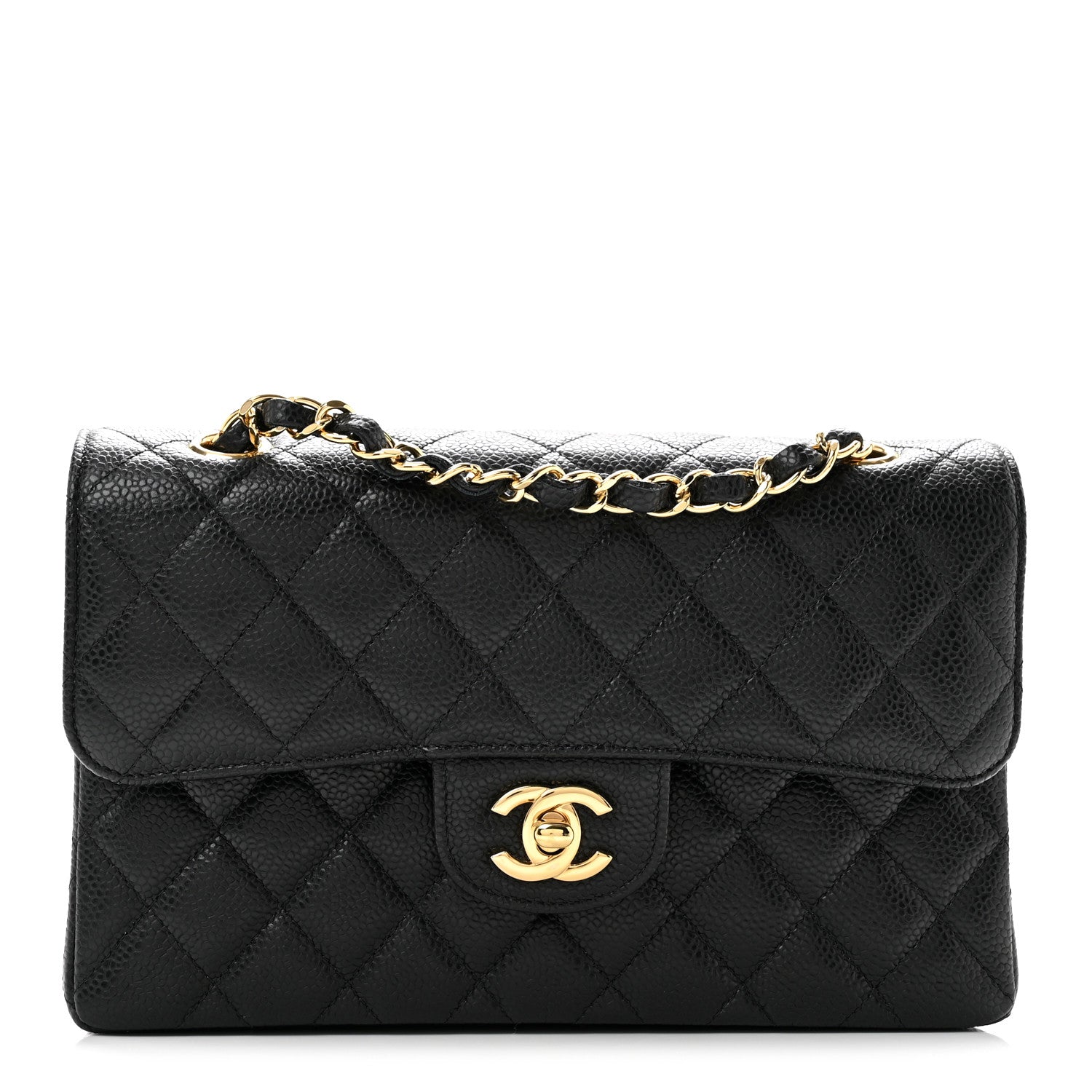 Chanel Caviar Quilted Small Double Flap Black 1 of 12